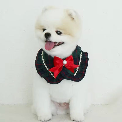 Christmas Pet Bandana – Festive Holiday Accessory for Pets
