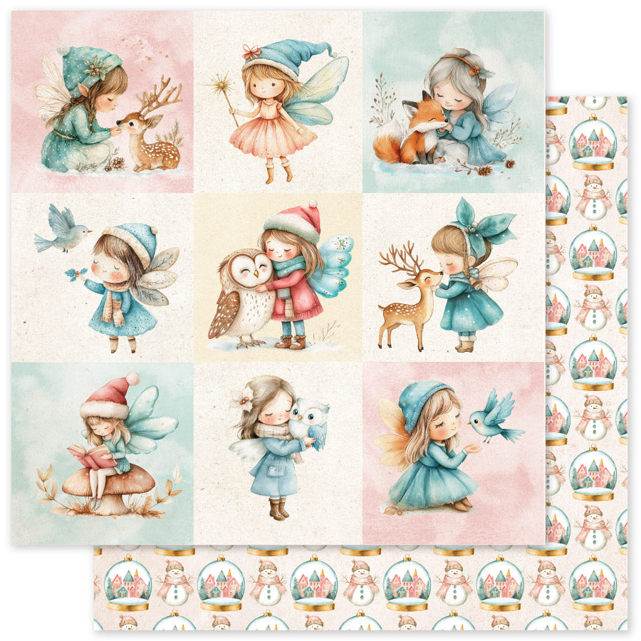 Collection de papiers 30x30 "L'essentiel de Noël enchanté" 35208