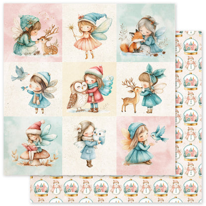 Collection de papiers 30x30 "L'essentiel de Noël enchanté" 35208