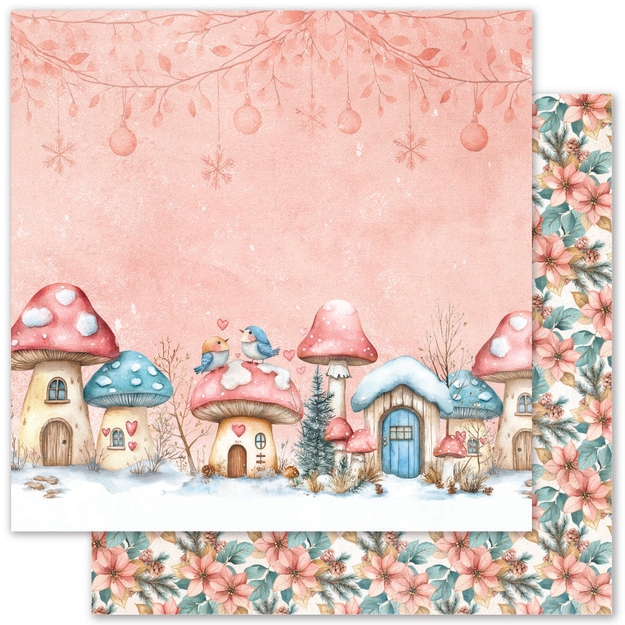 Collection de papiers de Noël « Conte de fées » 15x15 cm 35181