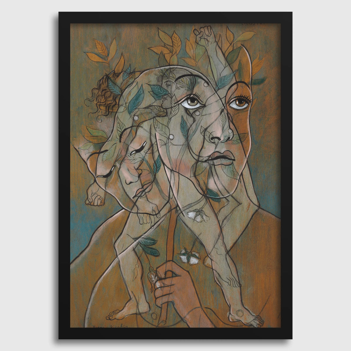 Francis Picabia - Ligustri (1929) | Art moderniste abstrait (disponible avec cadre fait à la main ou sans cadre)