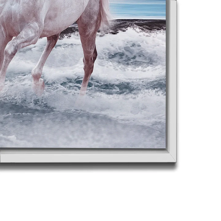 Floating Frame White