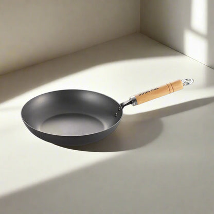 Yoshikawa Cook-Pal REN 24cm Nitrided Carbon Steel Frying Pan