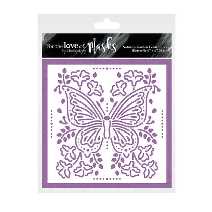 For the Love of Masks - Nature's Garden Centrepiece - Butterfly