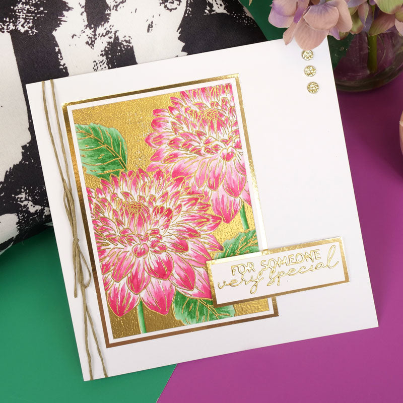 For The Love Of Stamps - Dahlias Éblouissants