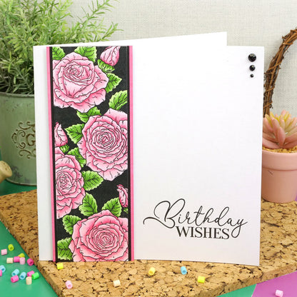 Pour l'amour des timbres - Roses radieuses