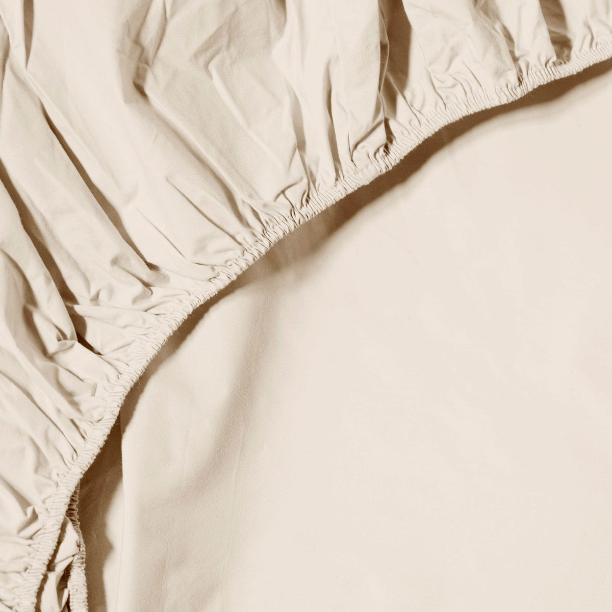 Drap-housse essentiel en percale de coton biologique