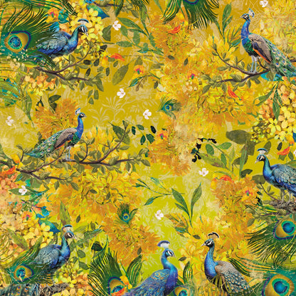 Bloc de papier Plumes Graciles 15x15cm