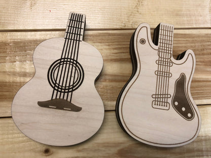 Support de médiators pour guitare