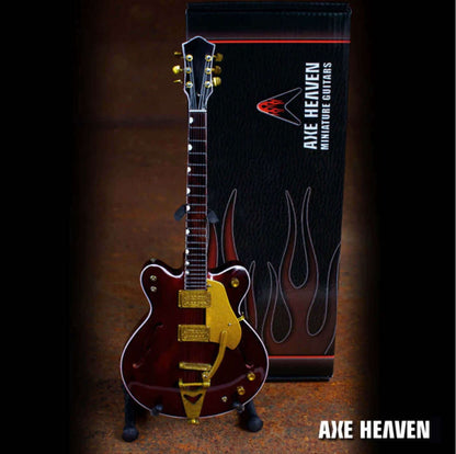 George Harrison Signature Rosewood Hollow Body Mini Guitar Replica Collectible