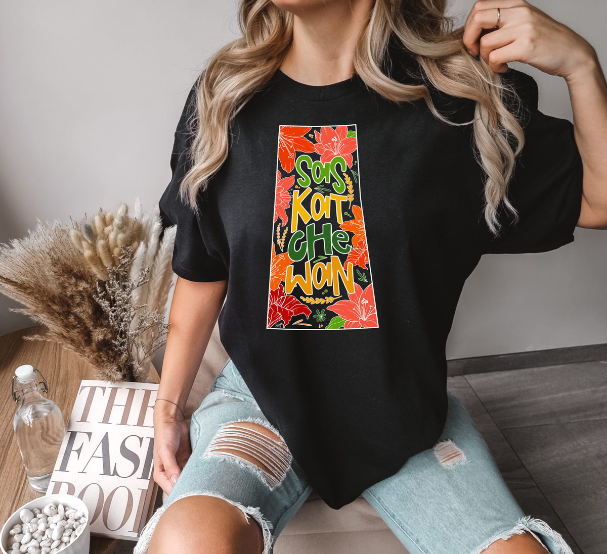 Saskatchewan Grow Where You Are Planted T-shirt | Prairie Clothing