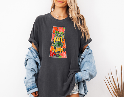 Saskatchewan Grow Where You Are Planted T-shirt | Prairie Clothing