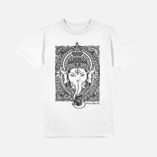 Ganesh Tshirt - White