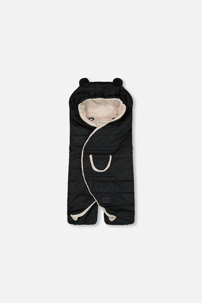 Snugly Baby Wrap Designed For Car Seat And Stroller Black
