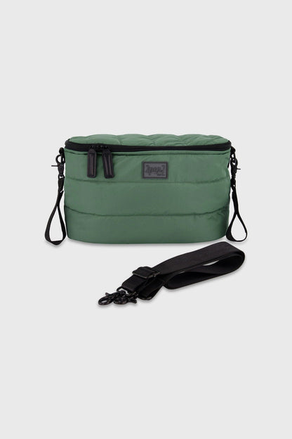 Mini Diaper Bag Dark Gray Green