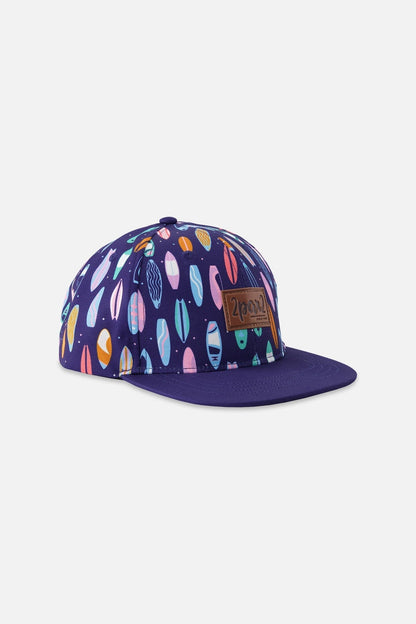 Cap Blue Surfboard Print