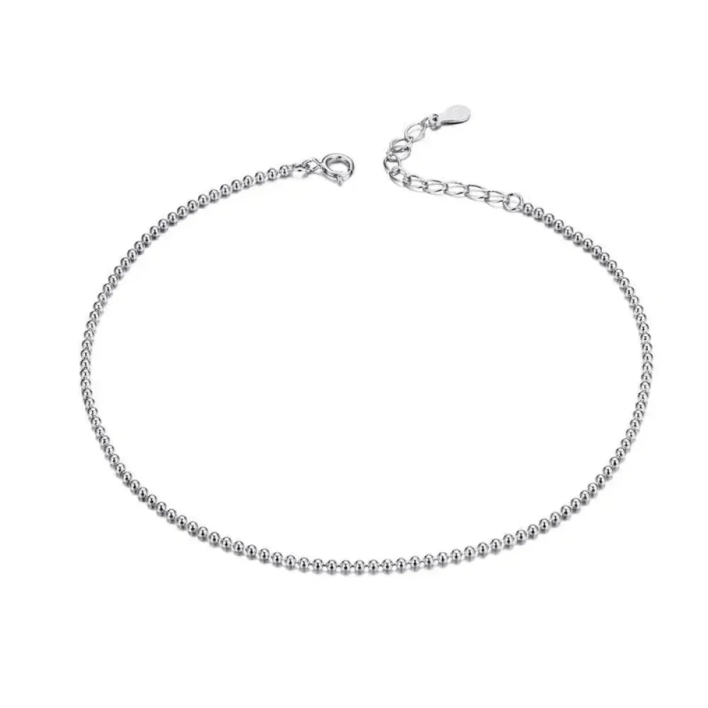 La chevillère à breloques essentielle en argent sterling 925