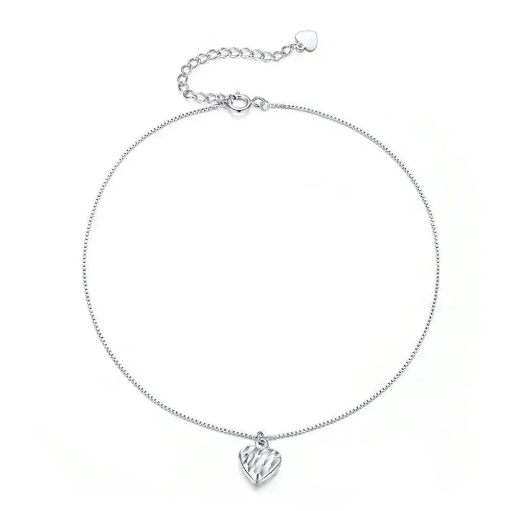 La chevillère à breloques essentielle en argent sterling 925