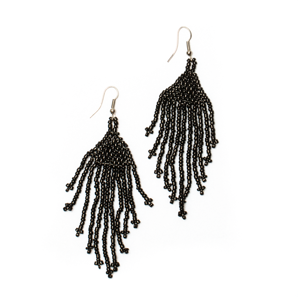 Beaded Drop Earring