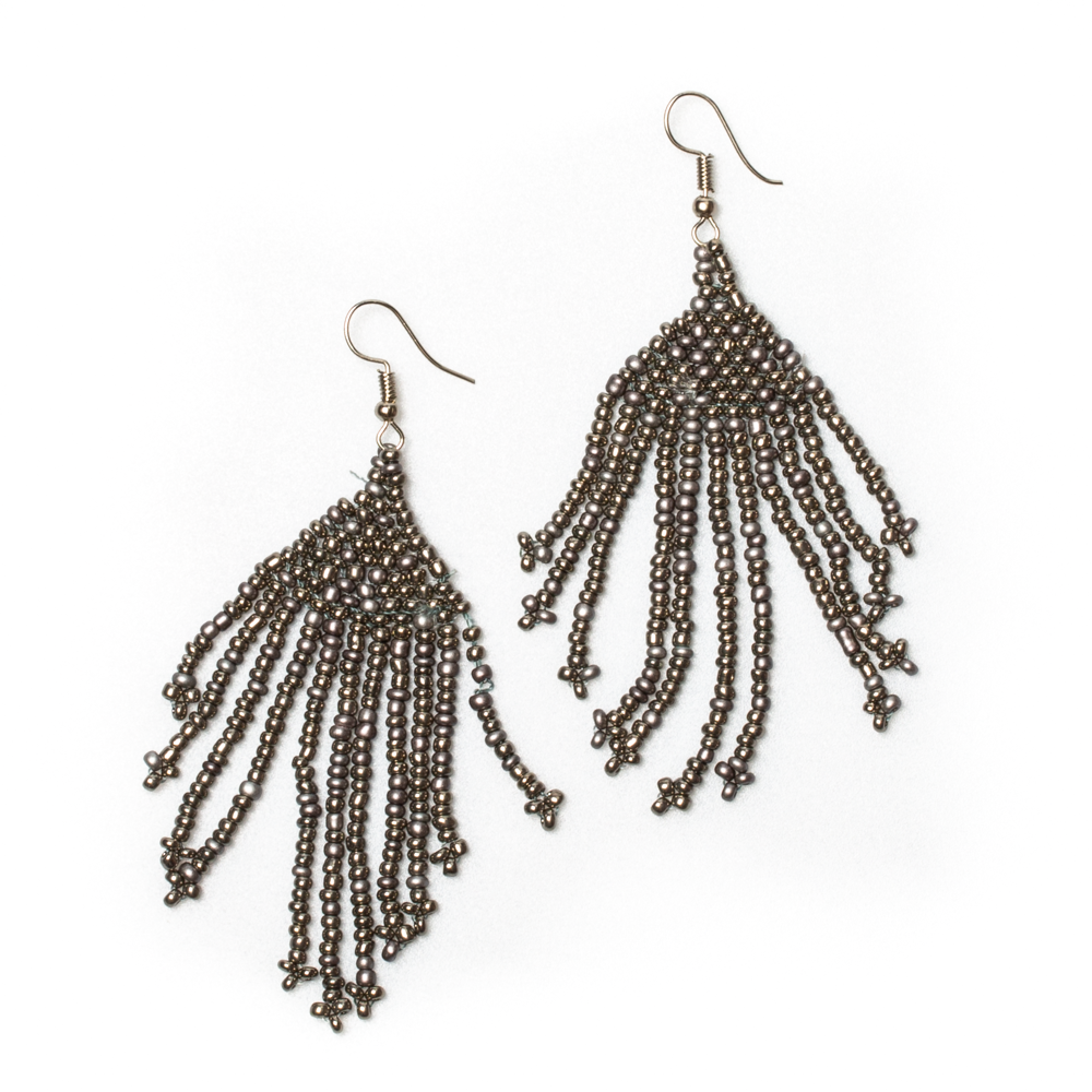 Beaded Drop Earring