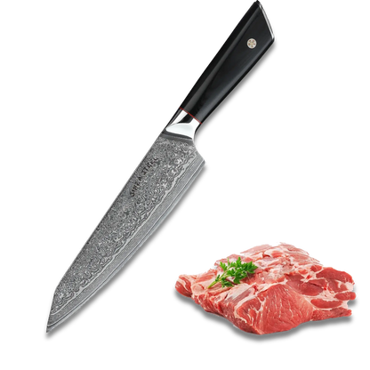 HAGAKURE 21 | Couteau de Chef 20 cm - Acier AUS 10 à 67 couches