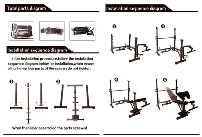 Banc de Musculation avec Poulie Latissimus et Pupitre à Biceps (LHG SR-01)