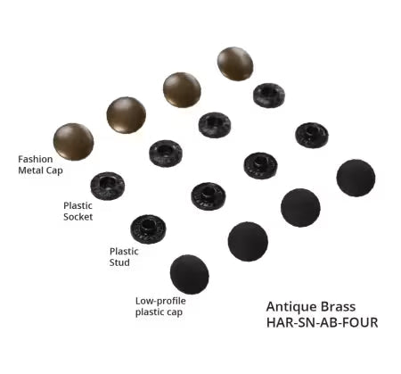 By Annie - Tool-free Snaps - Set of Four