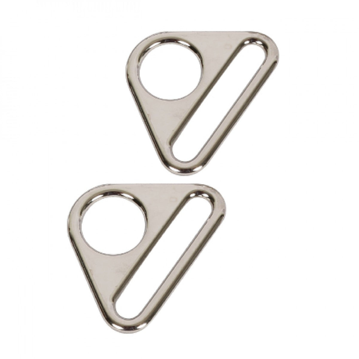 By Annie - Flat Triangle Rings 1.5" Pair (2)