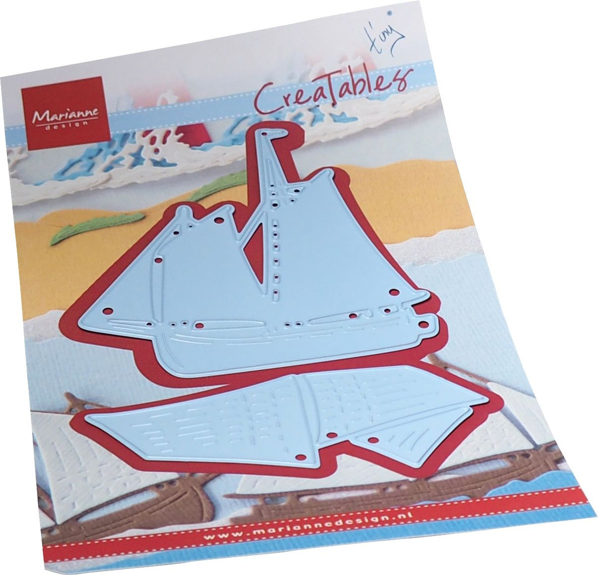 Matrice de coupe Marianne Design Creatables - Bateau de Tiny