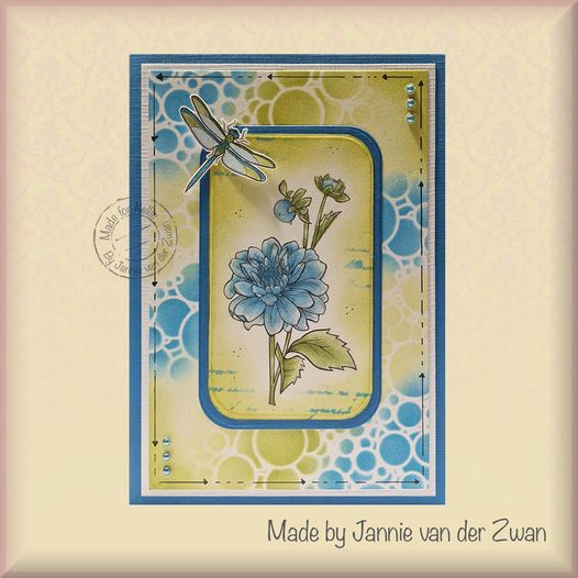 Nellie's Choice Matrices et Tampons - Série Fleurs de Jardin - Rose