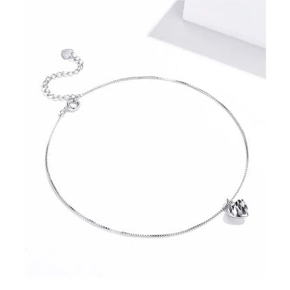 La chevillère à breloques essentielle en argent sterling 925