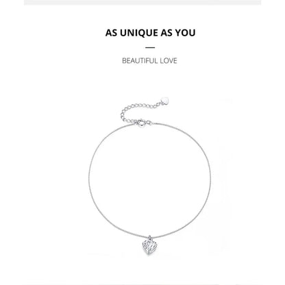 La chevillère à breloques essentielle en argent sterling 925