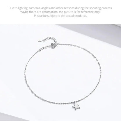 La chevillère à breloques essentielle en argent sterling 925