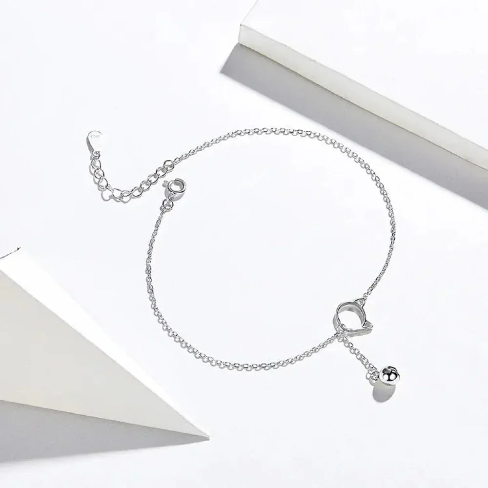 La chevillère à breloques essentielle en argent sterling 925