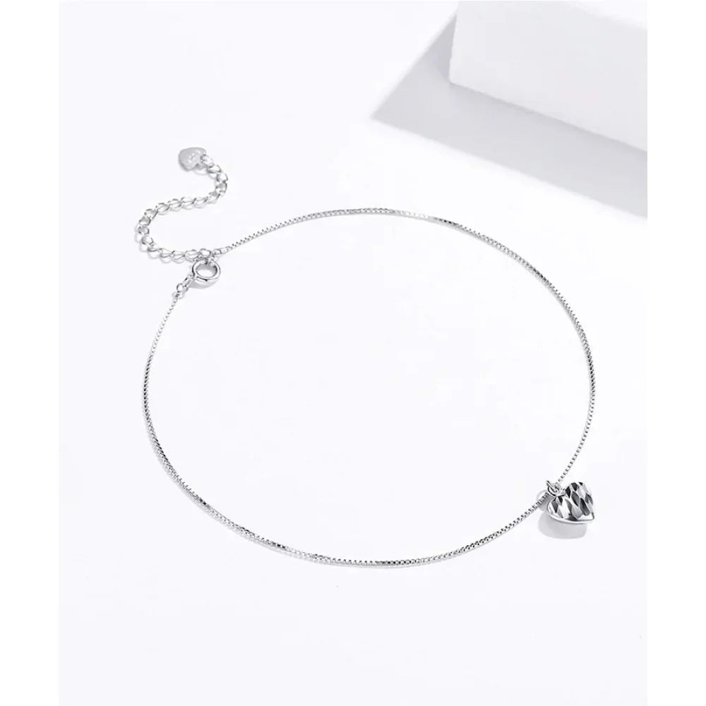 La chevillère à breloques essentielle en argent sterling 925