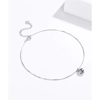 La chevillère à breloques essentielle en argent sterling 925