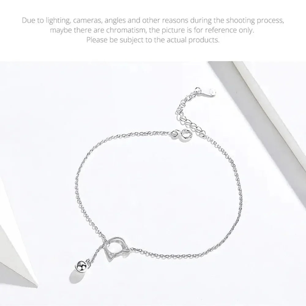 La chevillère à breloques essentielle en argent sterling 925
