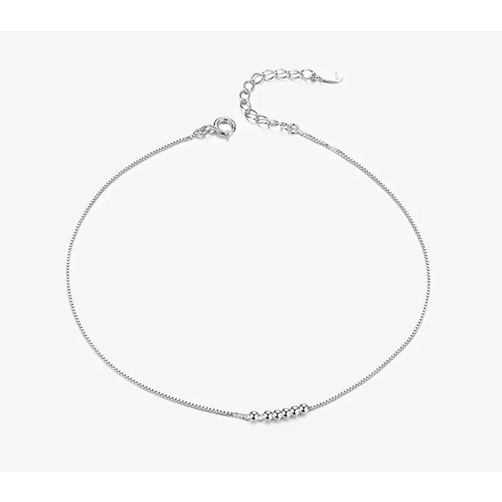 La chevillère à breloques essentielle en argent sterling 925