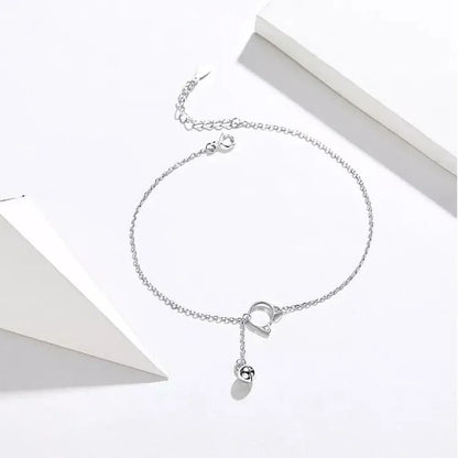 La chevillère à breloques essentielle en argent sterling 925
