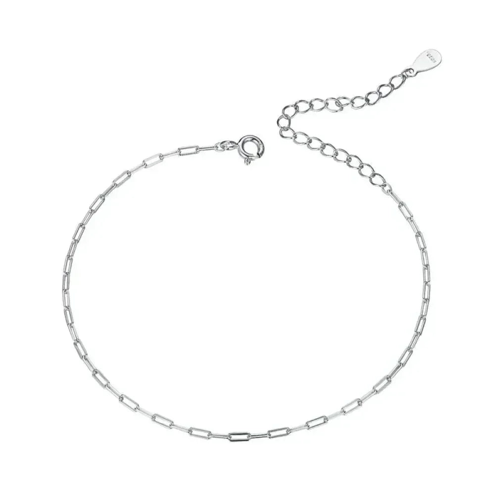 Bracelet chaîne câble en argent sterling 925 plaqué or