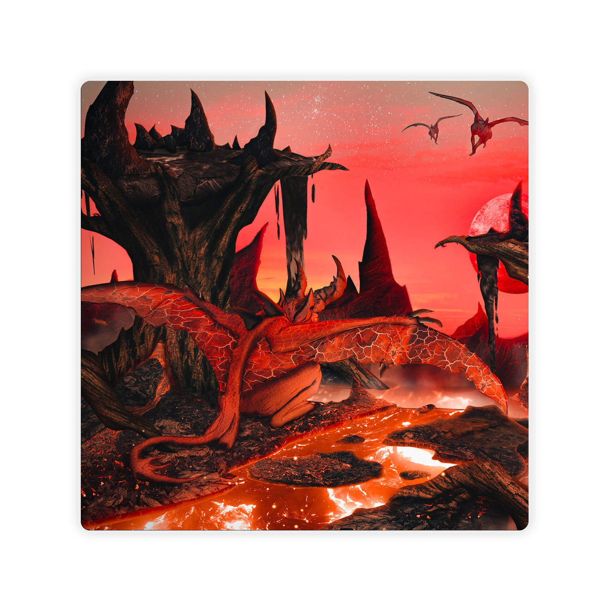 Hell Demon & Devil Creature - Double Mat