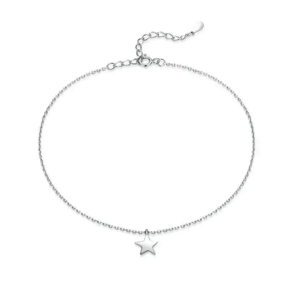 La chevillère à breloques essentielle en argent sterling 925