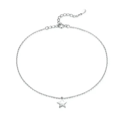 La chevillère à breloques essentielle en argent sterling 925