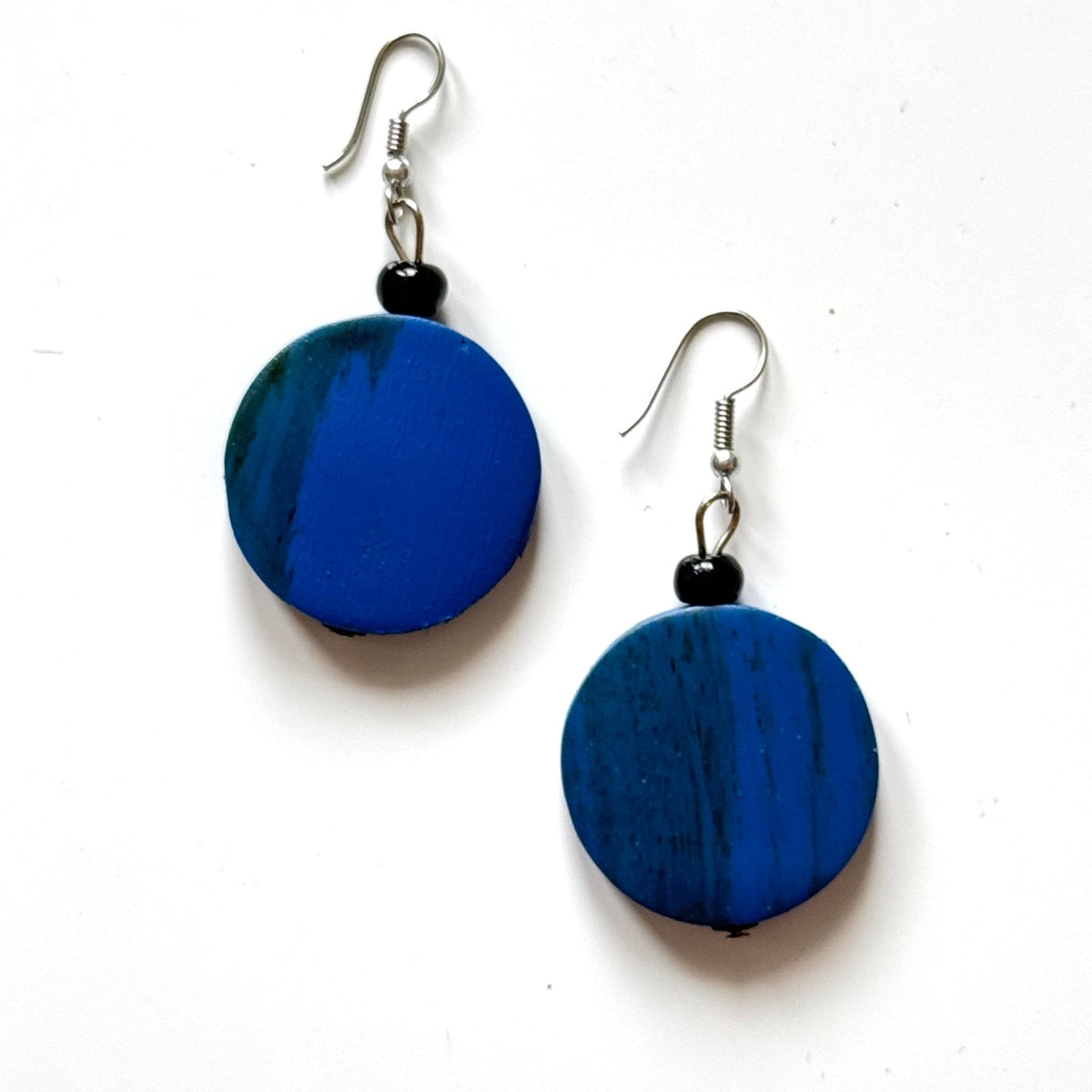 Wooden Disc earring
