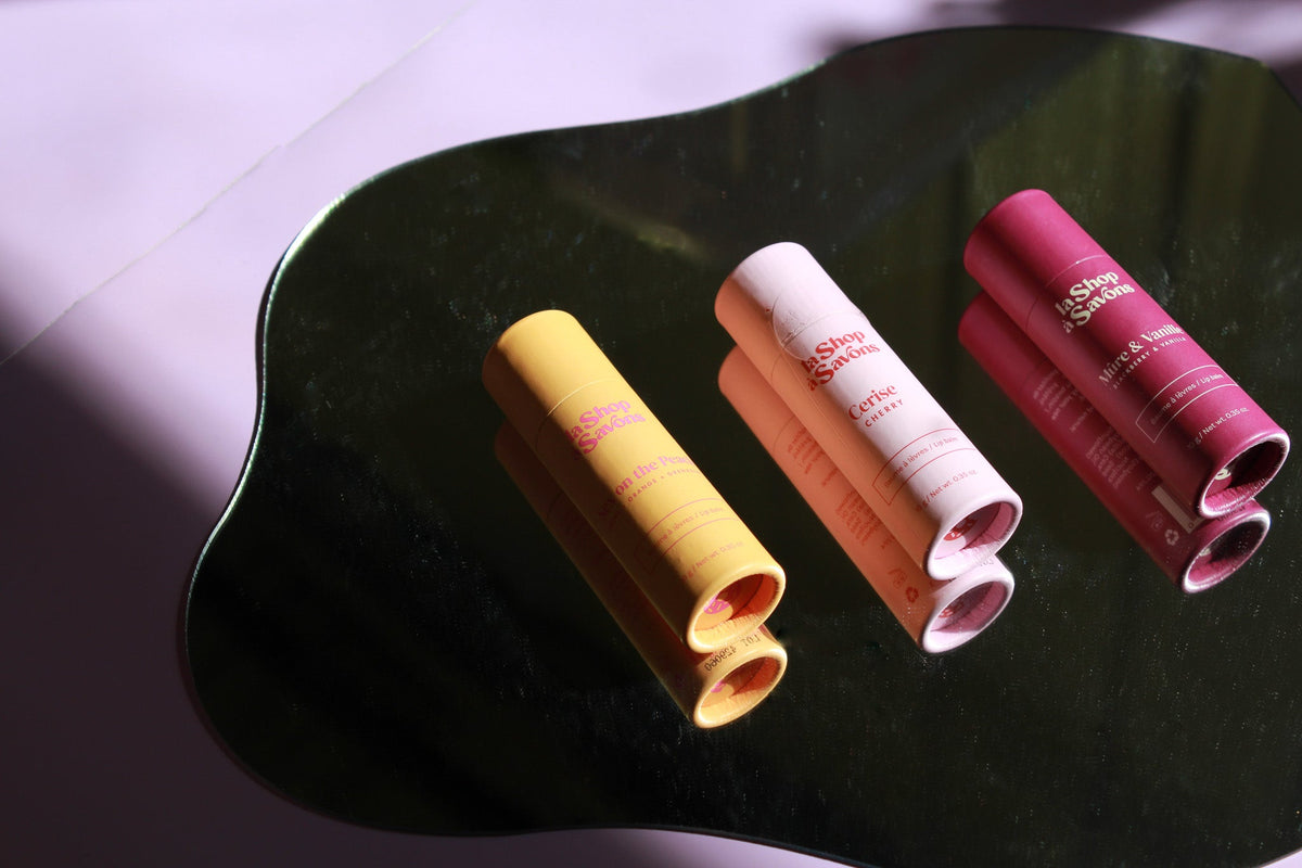 Vegan lip balm - Cherry