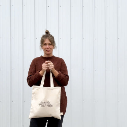 Just Be F**kin' Nice Tote Bag