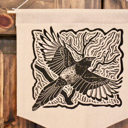 Wall Hanging: 'Magpie'