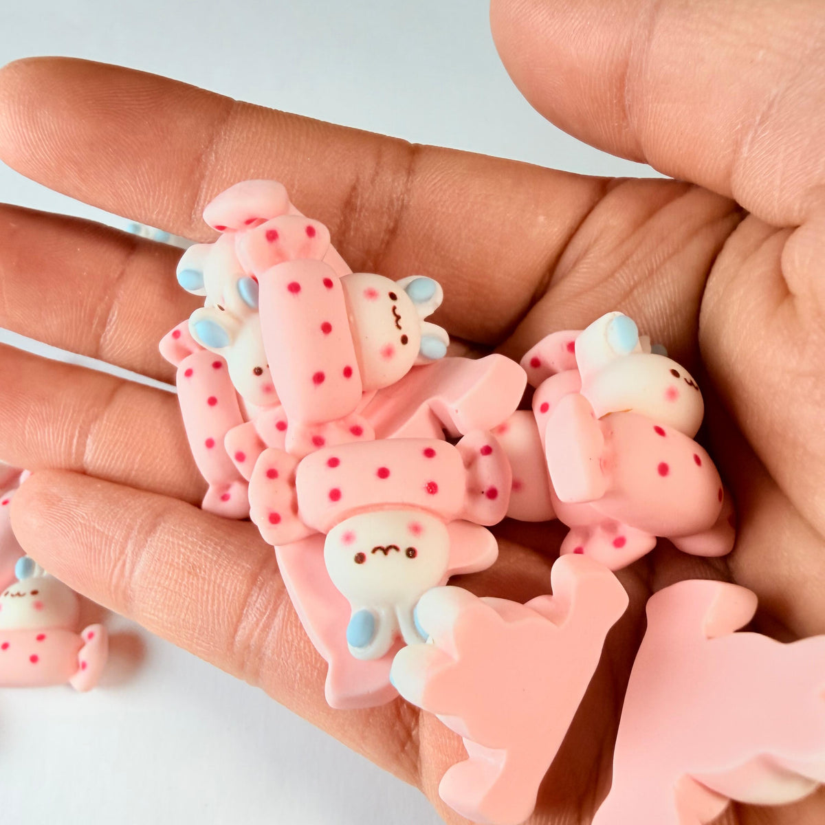 Breloques Lapin Bonbon pour Bricolage