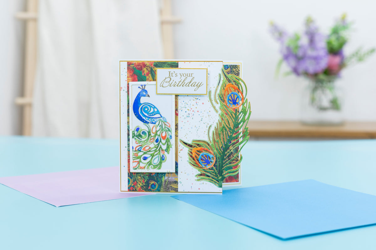 Bloc de papier Plumes Graciles 15x15cm