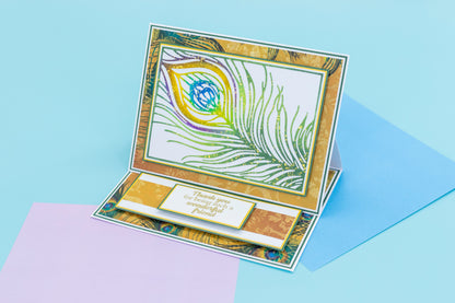 Bloc de papier Plumes Graciles 15x15cm